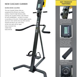Cardio Climber- Awesome Workout- Fitness Equipment - Retails For $3600