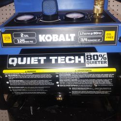 Kobalt QuietTech Air Compressor 