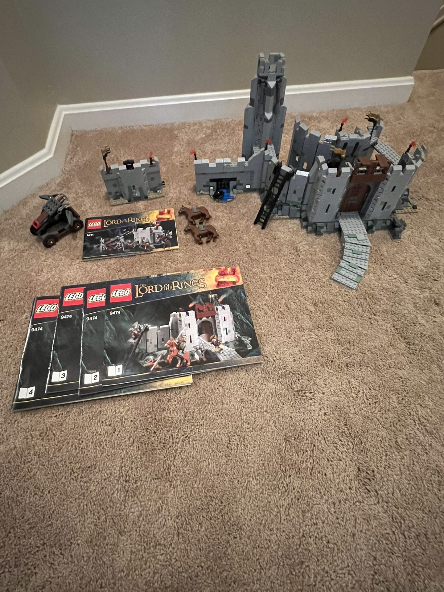 Lego Lord Of The Rings Helms Deep 9474 (No Figures)