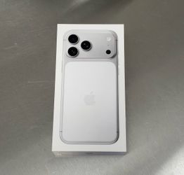 iPhone 17 Pro Max, Silver, 1TB  with Box