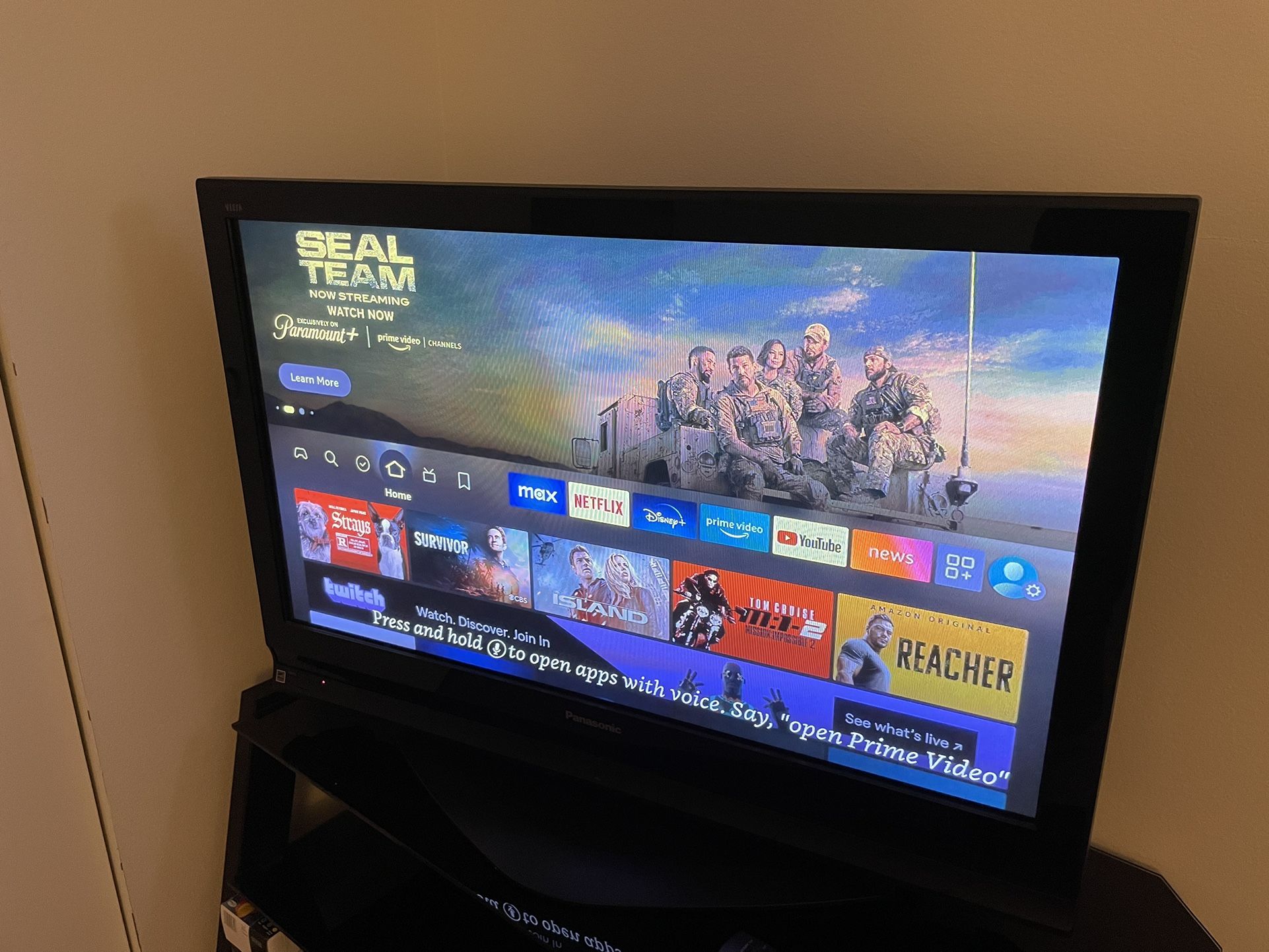 Panasonic 42 Inch Plasma TV, Model TH-42PX75U