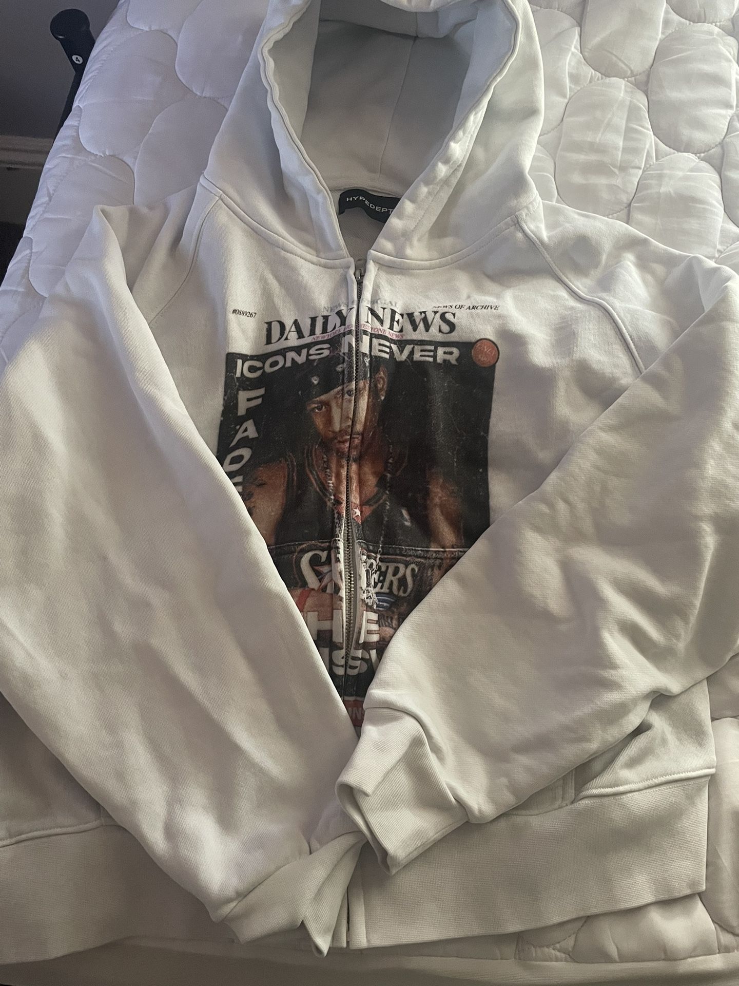 HYPEDEPT Al Iverson Hoodie Sz. Large