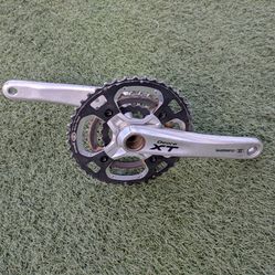 Shimano Deore XT FC-M770 Crankset 175mm 44/32/22t 4-Bolt