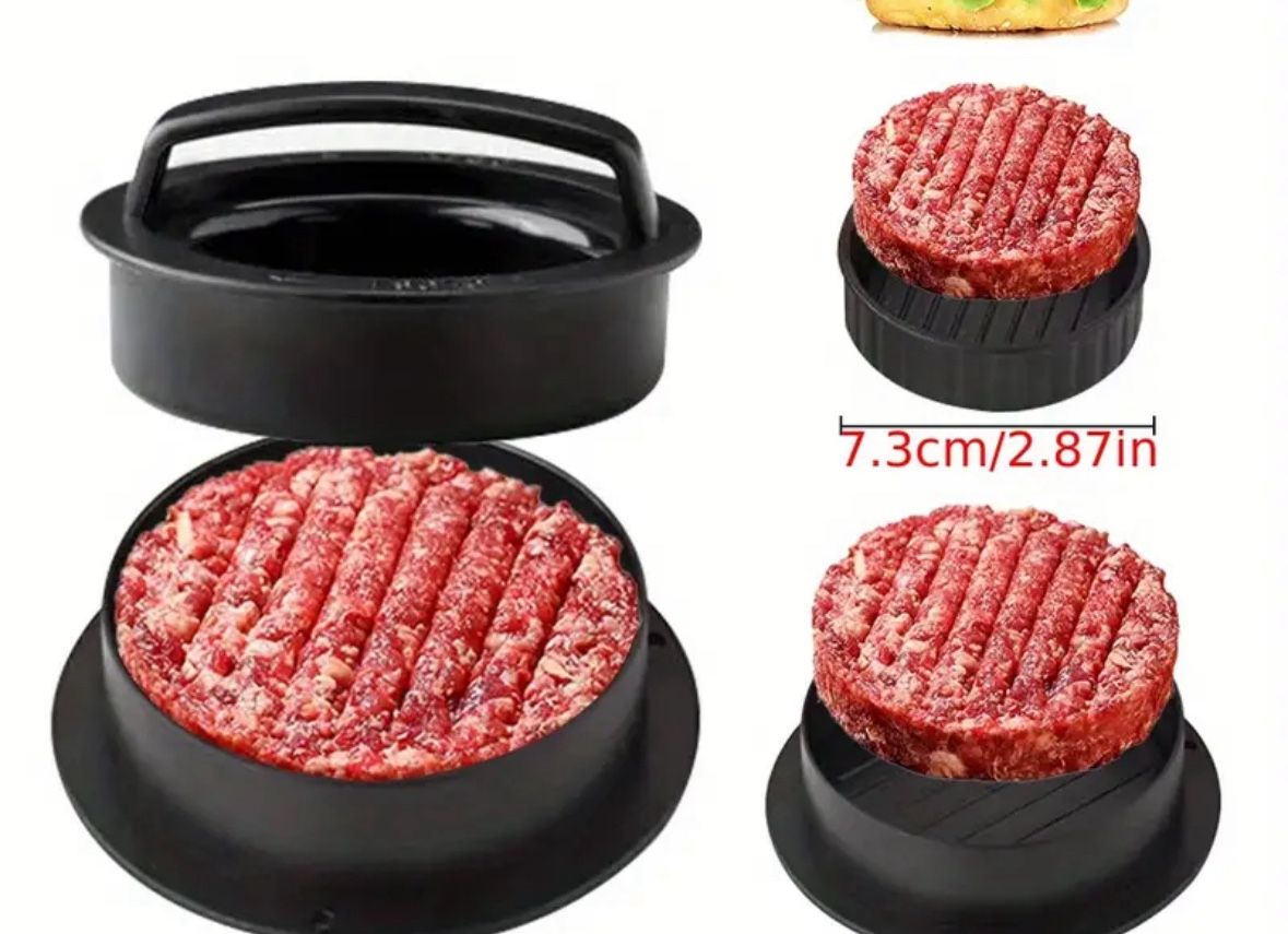 Brand Non-Stick Burger Press for Perfectly Shaped Patties