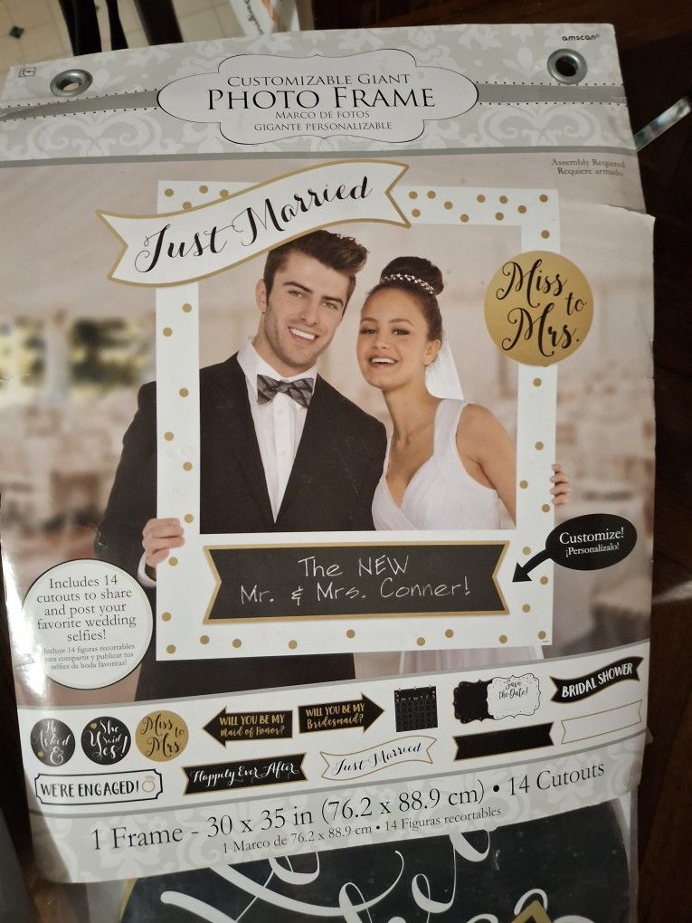 New! Customizable Giant Photo Frame