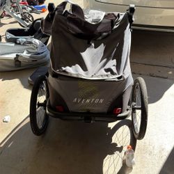 Aventon 2 Child Bike Trailer 