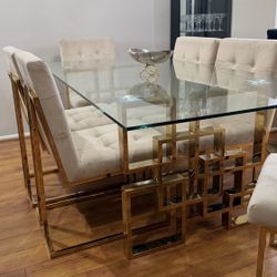 Dining Table With 6 Chairs 