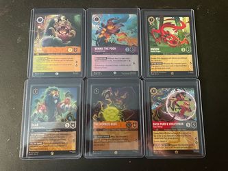 Mini Lorcana Attack The Vine Card Lot
