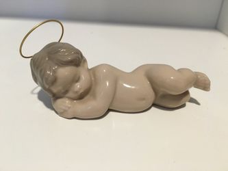 LLADRO Hand made in Spain Nativity Piece #B-14F "Baby Boy with Halo"