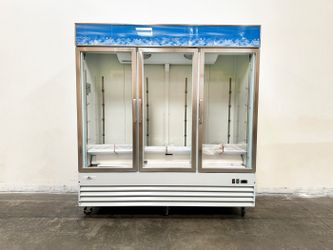 3 glass door Merchandiser Cooler Refrigerator NSF SG1.9L3