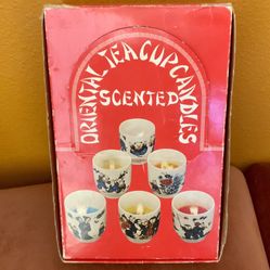 ORIENTAL TEA CUPS, GREAT GIFT