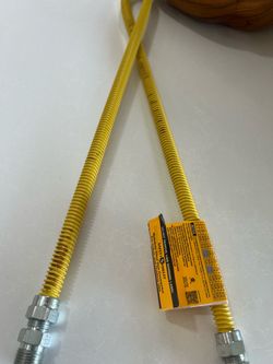 Safety Shield Stainless Steel Gas Connector Hose