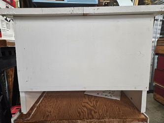 Handmade small wood chest storage trunk