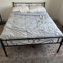 Full Size Bed Frame And Mattress 