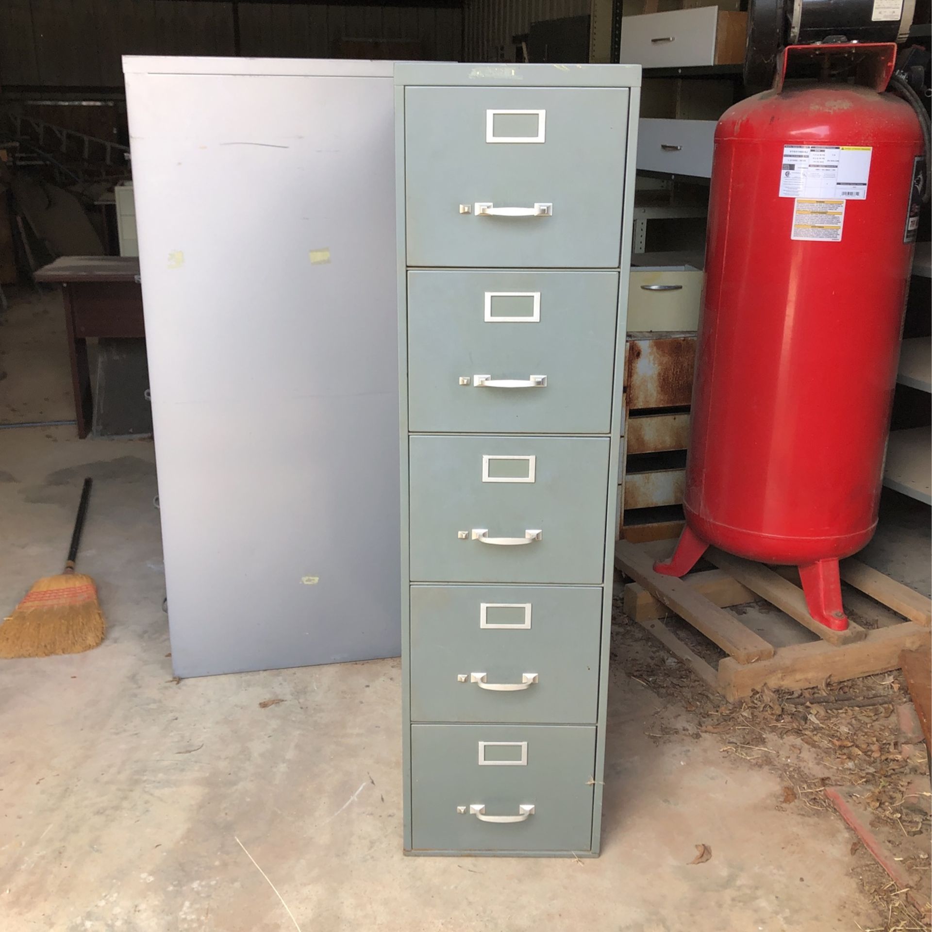 Bisley Five Drawer File Cabinet for Sale in Cedar Park, TX - OfferUp