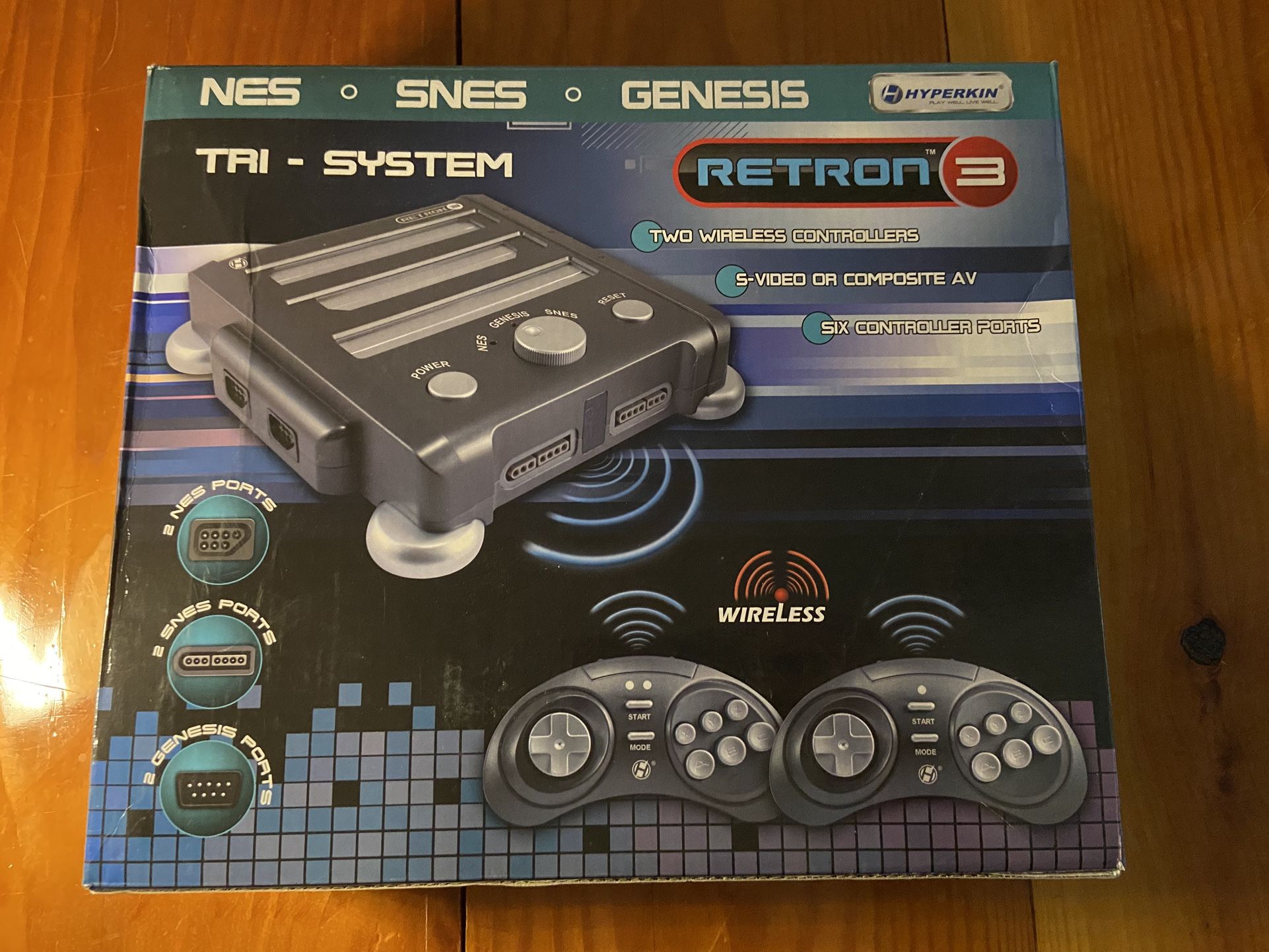 Hyperkin Retron 3 Launch Edition Gray Console - NES - SNES - SEGA - Brand New