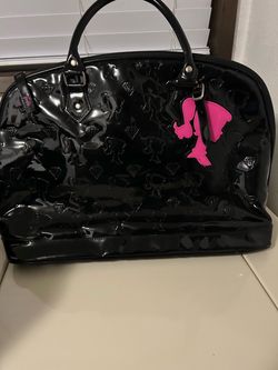 Barbie Black Nylon Tote Bag