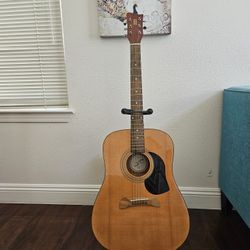 Acoustic Guitar with broken saddle