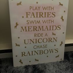 Toddler Wall Canvas