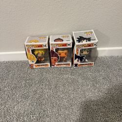 Dragon Ball Z Funko Pop Lot Cereal Men In Black Spider Man 