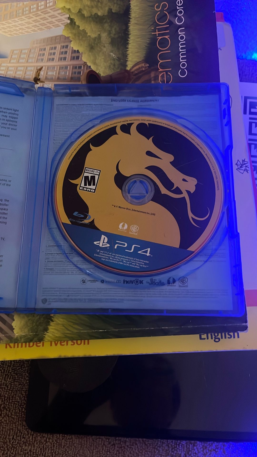 PS4 Game (mortal Combat 11)