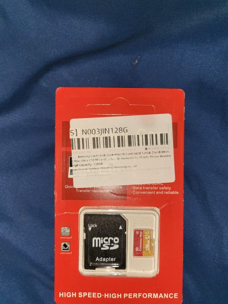 Micro SD Card 128GB