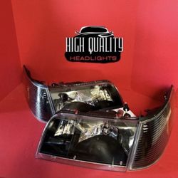 Ford Grand Victoria 1998. 2011 Headlights.