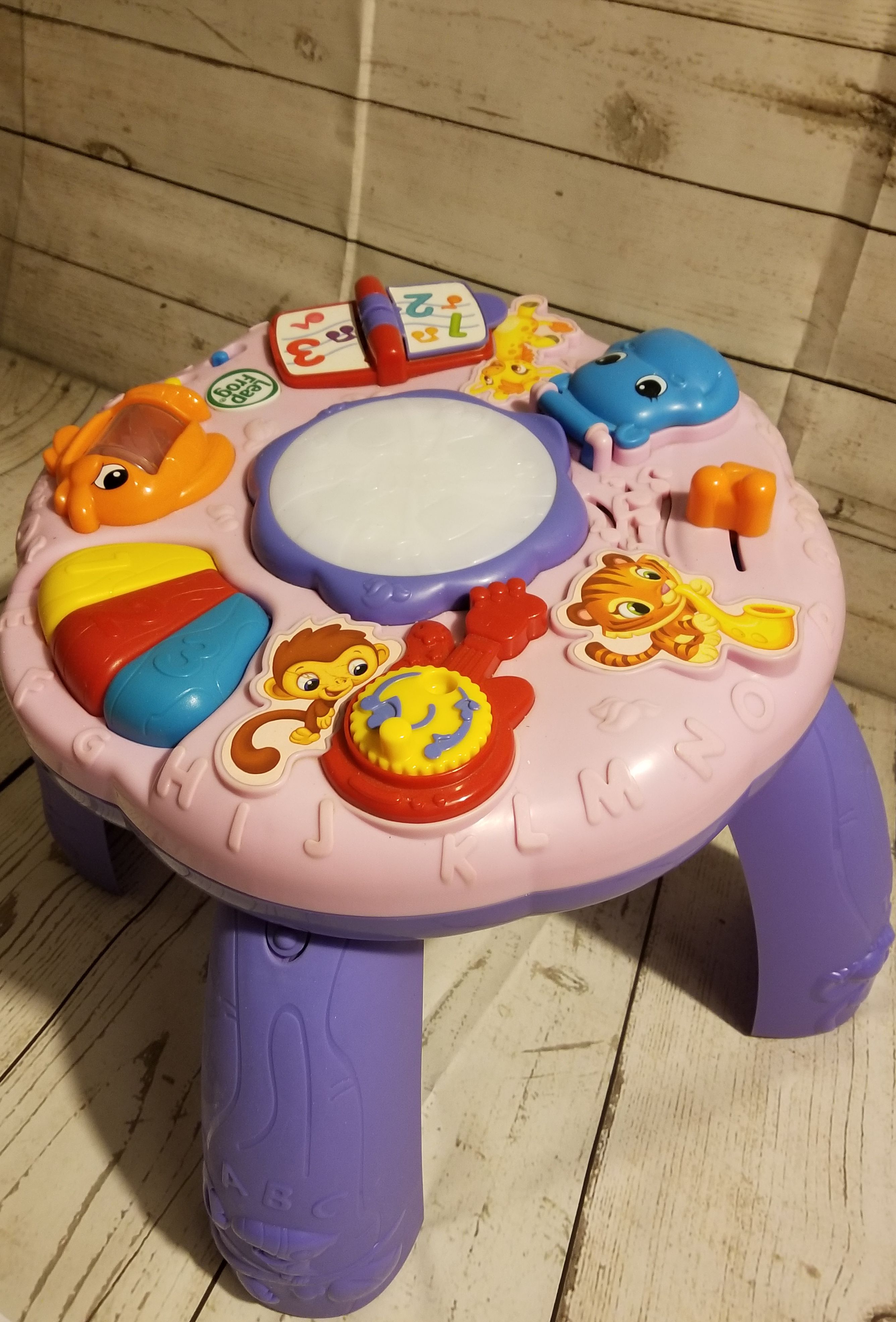 Leap frog activity table