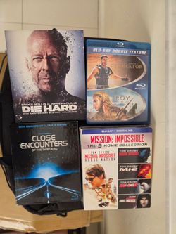 DVDS and blu rays
