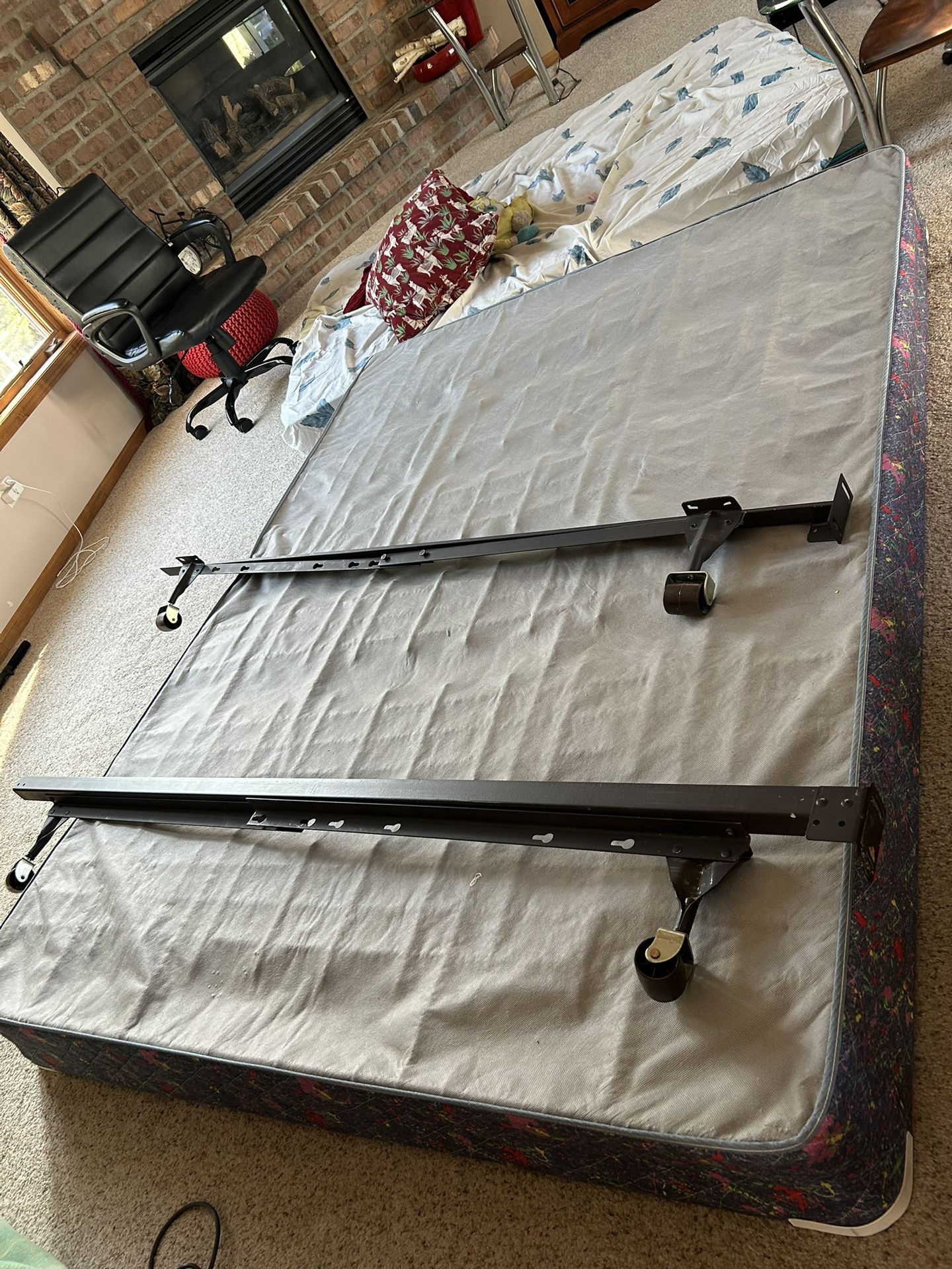 Queen Box spring And Frame