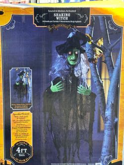 Halloween Decoration Shaking Witch