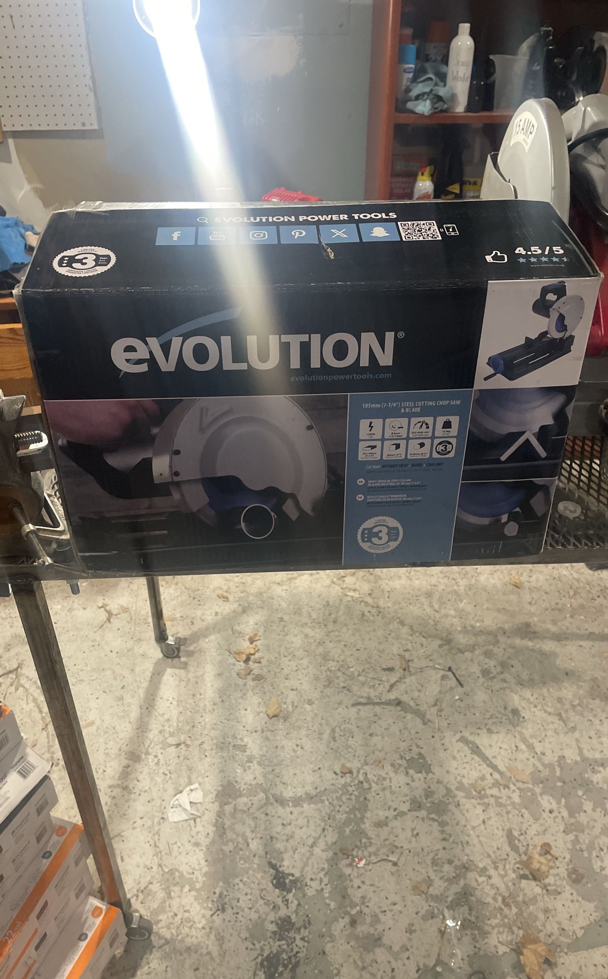 Evolution Power Tools Chop Saw