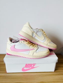 Travis Scott X Air Jordan 1 Lows ‘Shy pink’
