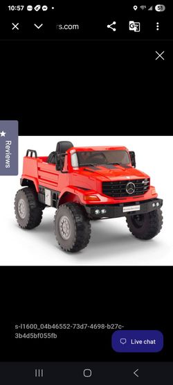 Mercedes Zetros Toddler Remote Control Ride On 12V Versatility Truck - The Ultimate Ride for Your Little Adventurer!