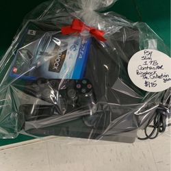 PS4 1TB Console Controller & Bioshock The Collection Game