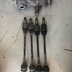 WRX axles and diff 