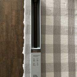 Rubbed Bronze Shower Rod 