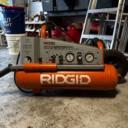 Ridgid Air Compressor Wheelbarrow