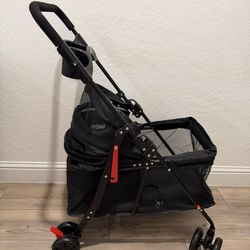 🔥New Foldable Pet Stroller for Small/Medium Pets up to 22 lbs