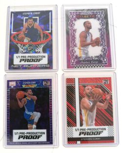 🔥Stephen Curry 1/1 pre-production proof pro-set and leaf 🏀🔥
