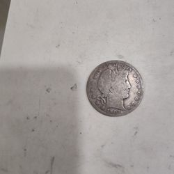 1907 Barber Half Dollar