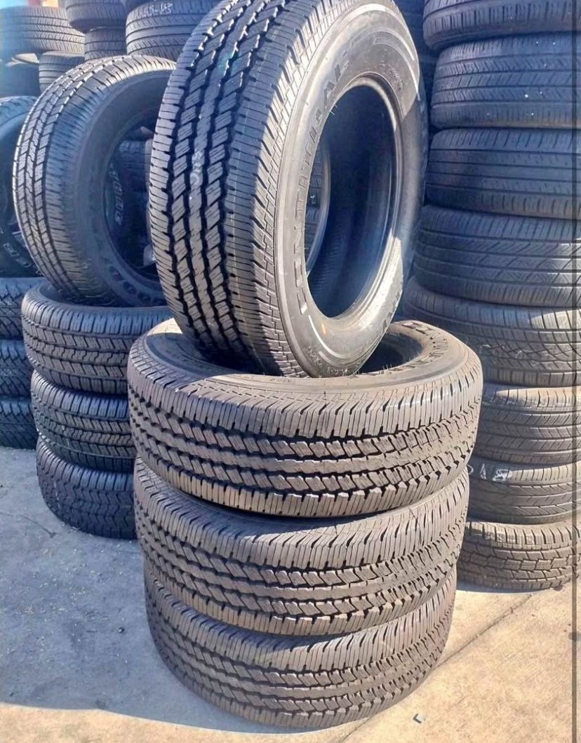 275/65r18 Bridgestone Tires Cón 80% De Vida Las 4 