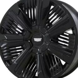 Escalade IQ Factory 24" Wheels Rims Gloss Black 