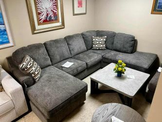 Wraparound Modular Sectional Couch W Double Chaise Color Options Only $39 Down Payment 👉 PLEASE ASK FOR JON GREEN WHEN YOU ARRIVE!