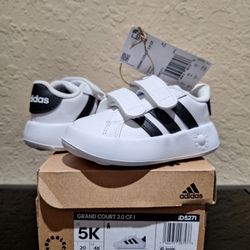 New ADIDAS Grand Court 2.0 Baby Shoes Boys/Girls