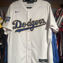 Dodgers Seager World Serías Champions Jersey Size M