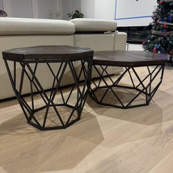 Coffee Table And Side Table 