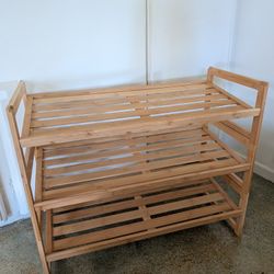 3-Tier Bamboo Shoe Rack - Better Homes & Gardens 