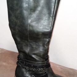 R2 Knee High Boots Women's Size 9.5 Brand New