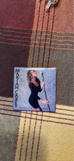 Mariah Carey Official Fan Club Member Button Pin